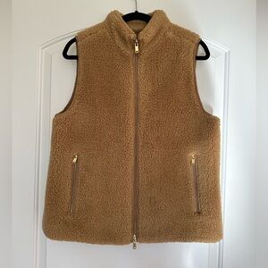 J.Crew Sherpa Vest